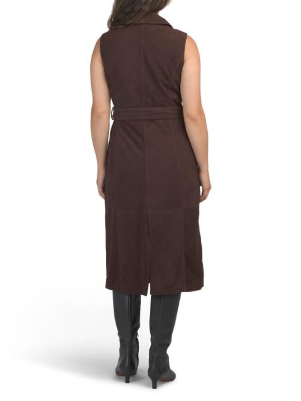 BOD & CHRISTENSEN Suede Macy Dress - Picture 2 of 3